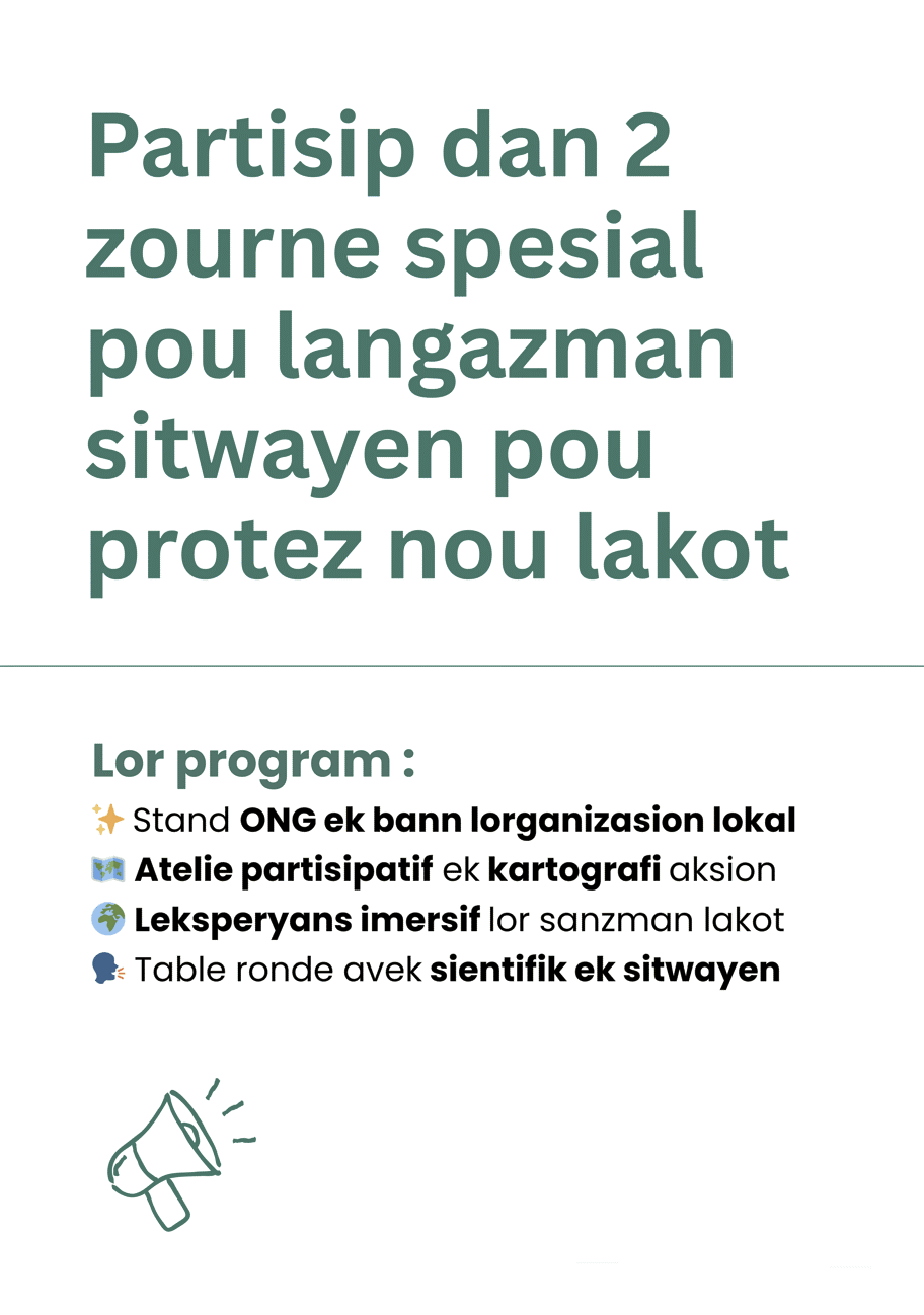 Nu Lakot Nu Lavwa — Citizen Engagement for ICZM