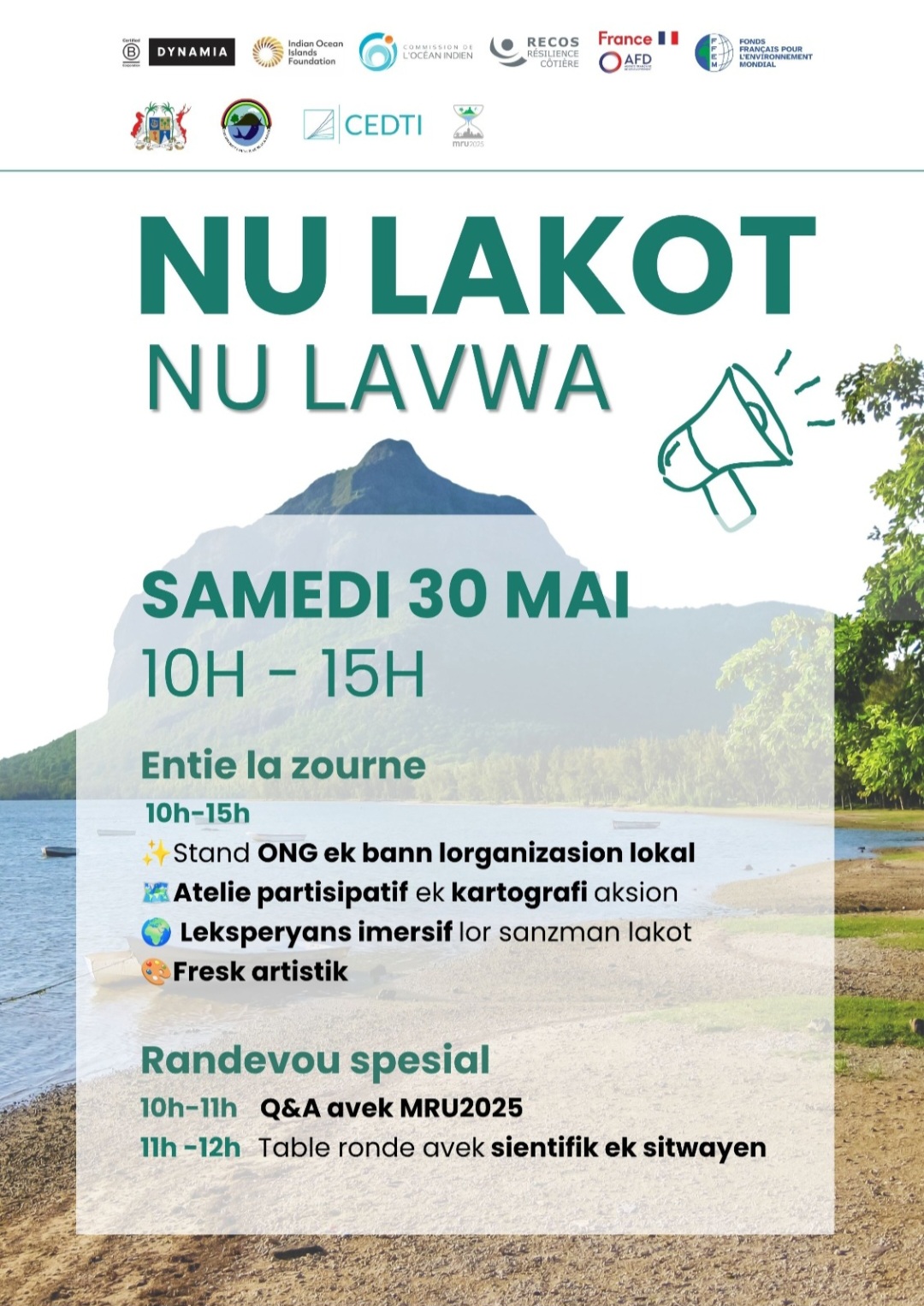 Nu Lakot Nu Lavwa — Citizen Engagement for ICZM